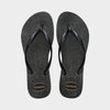 Havaianas Womens Slim Thong Sandals Black