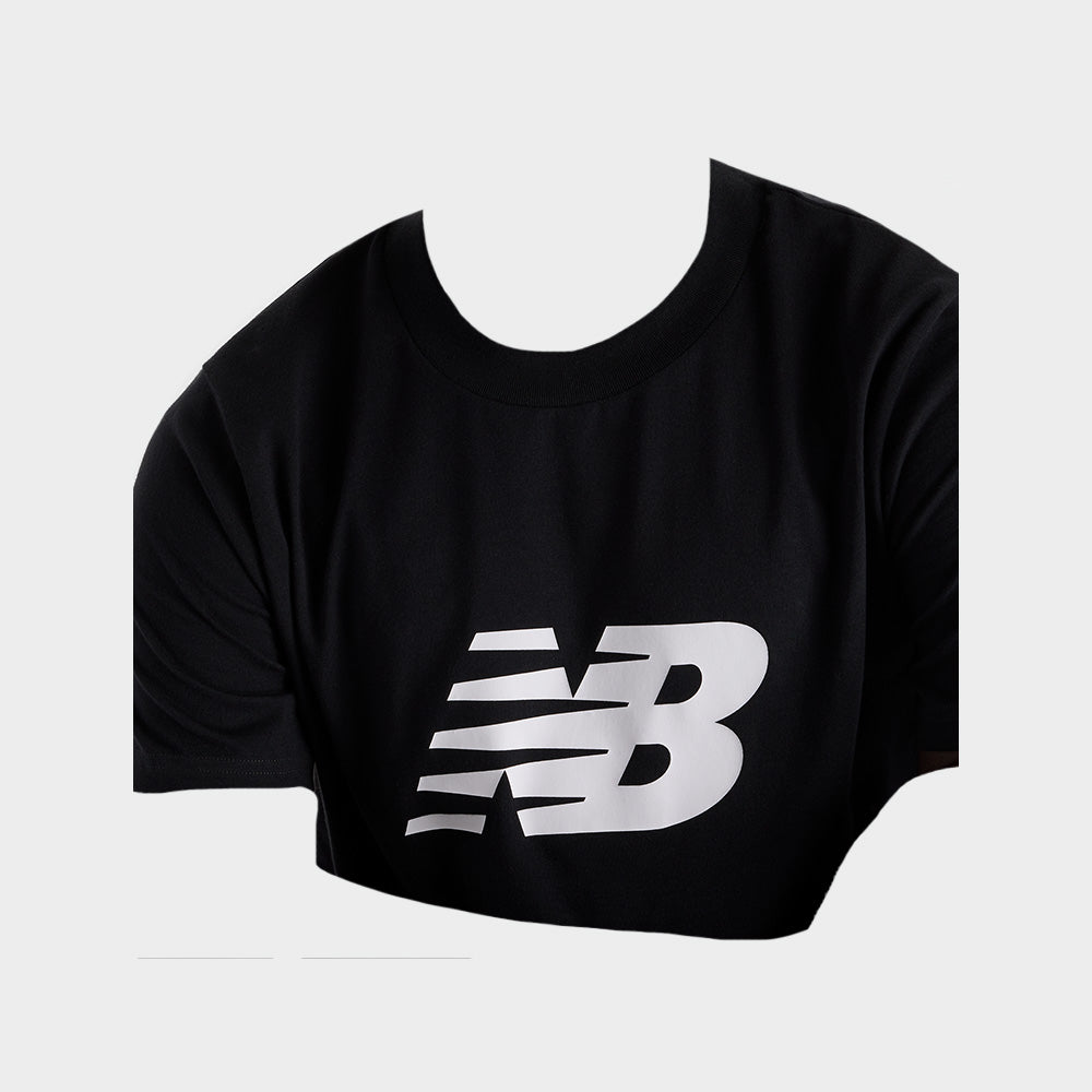 New Balance Mens Sport Logo Tee Black