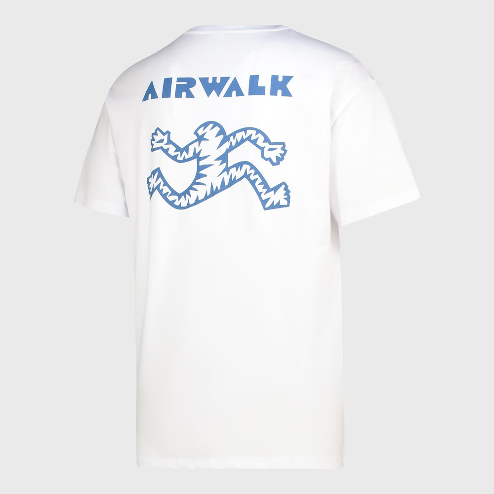 Airwalk Mens Running Man Tee White