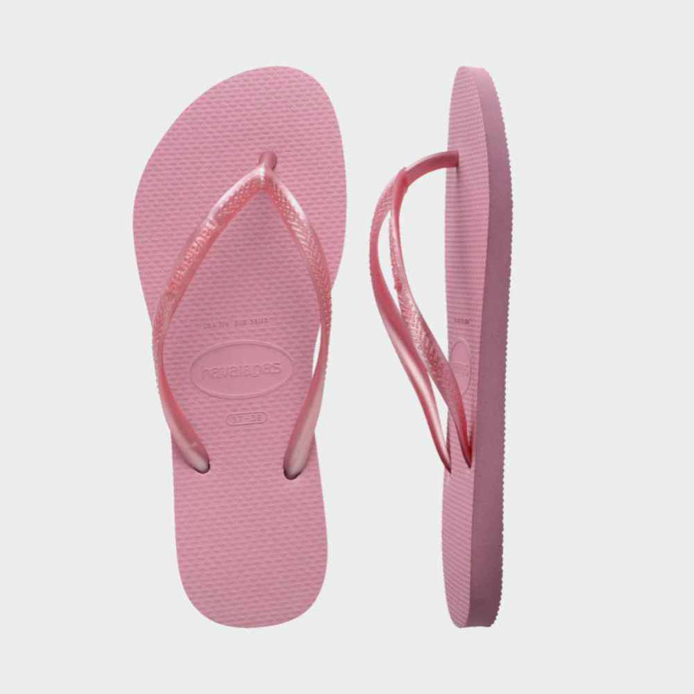 Havaianas Womens Slim Thong Sandals Pink