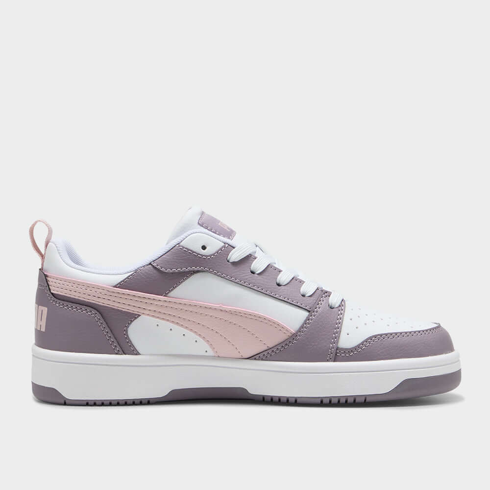 Puma Womens Rebound V6 Low Sneakers Purple