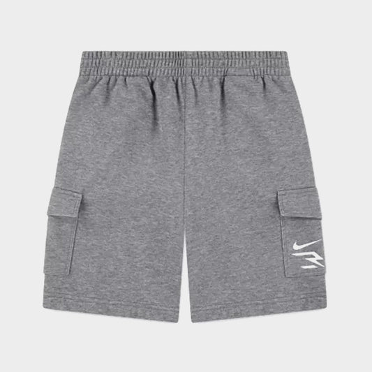 Nike Youth French Terry Cargo Short Grey