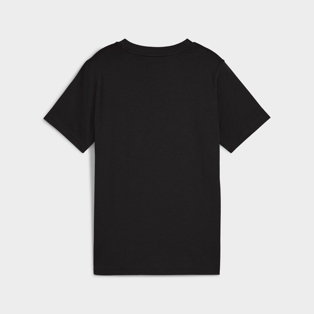 Puma Kids Essential Logo Tee Black