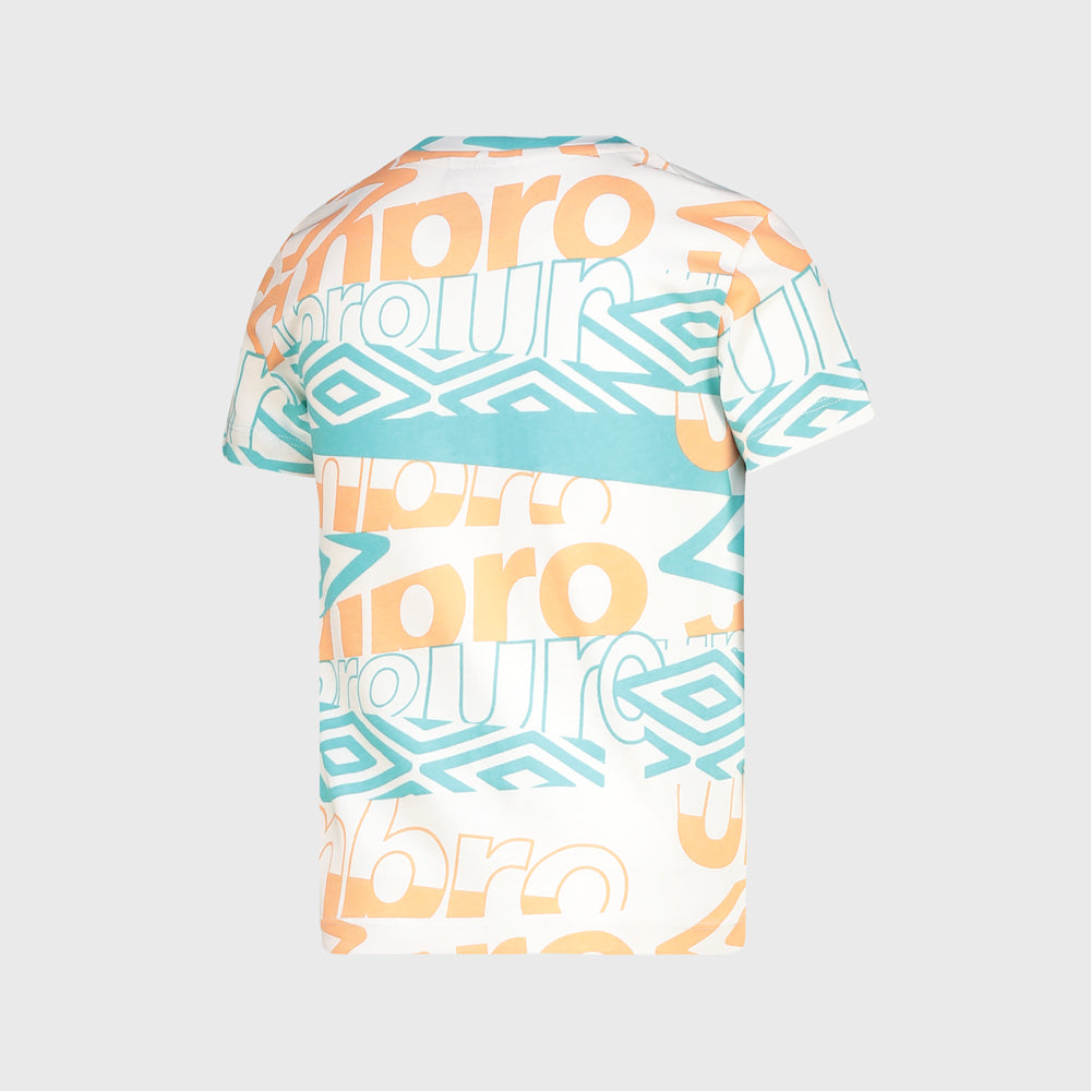 Umbro Kids Jack All Over Print Tee Green