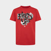 Nike Youth Fired Up Graffiti Tee Red