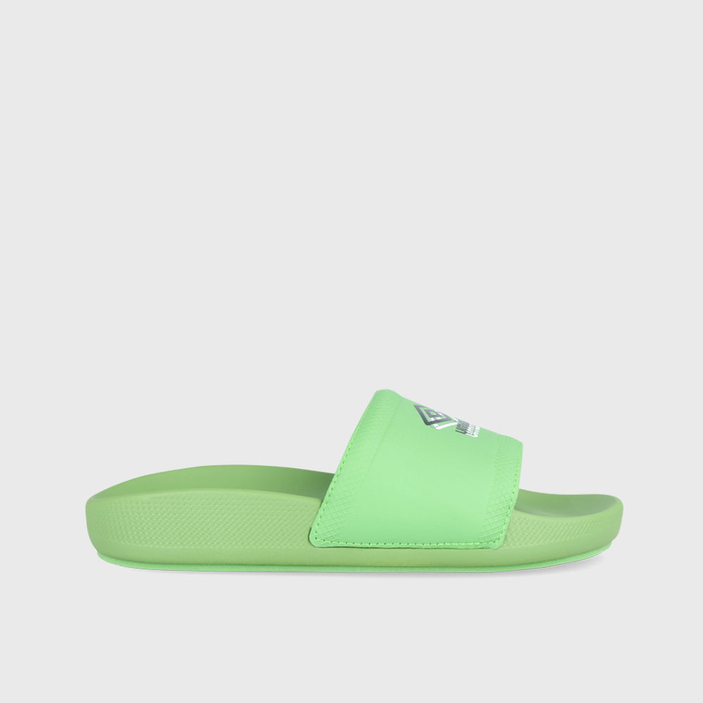 Umbro Womens Squeeze Me Comfort Slides Green