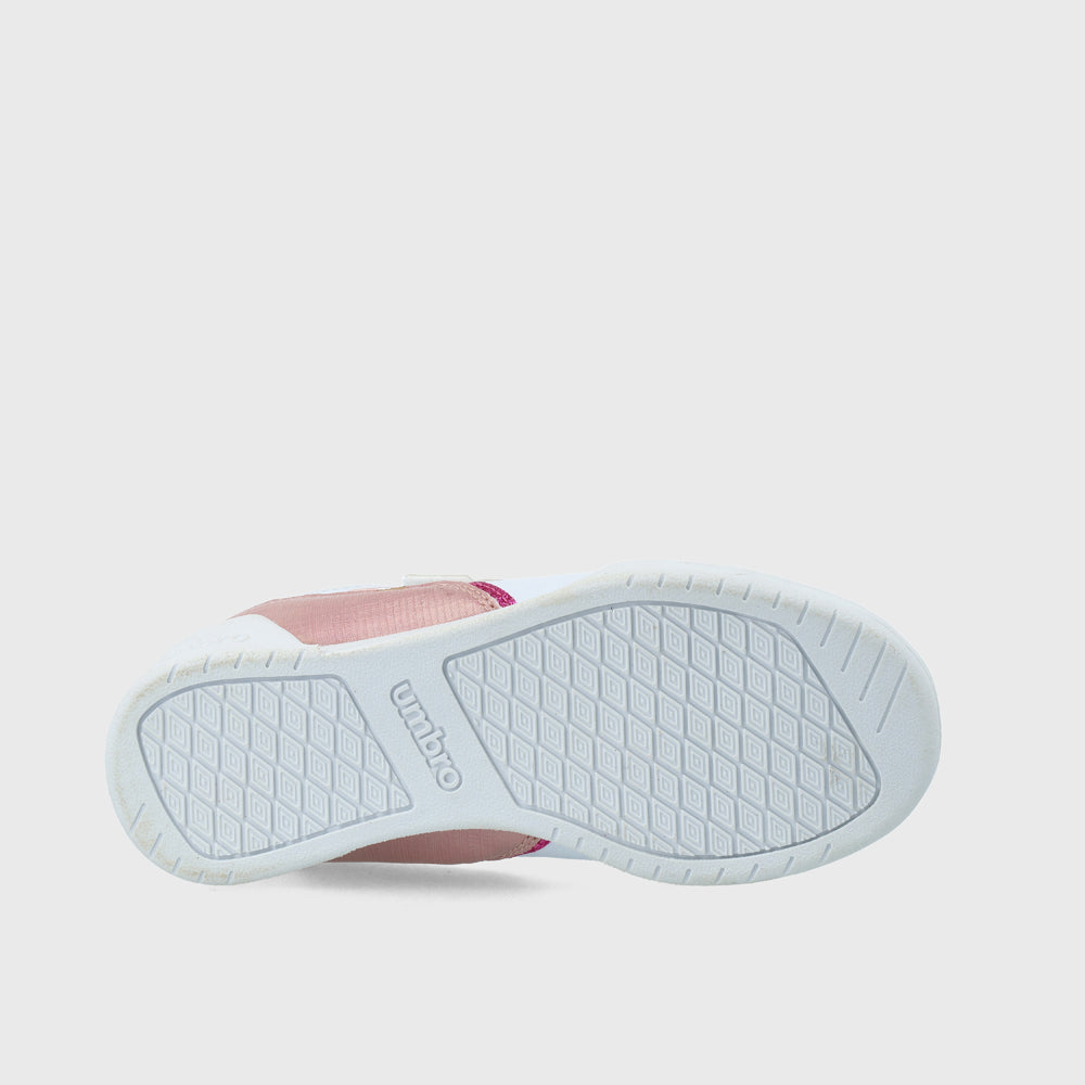 Umbro Girls Bristol Sneaker White/Pink _ 174109 _ White