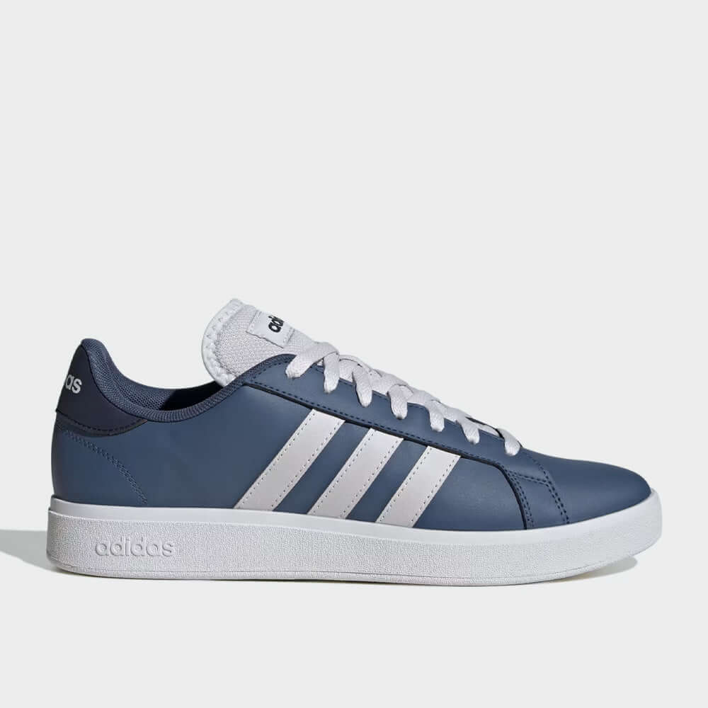 Adidas Mens Grand Court Base Sneakers Blue