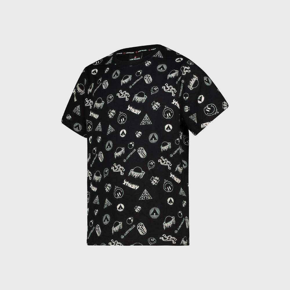 Airwalk Youth Curb Tee Black