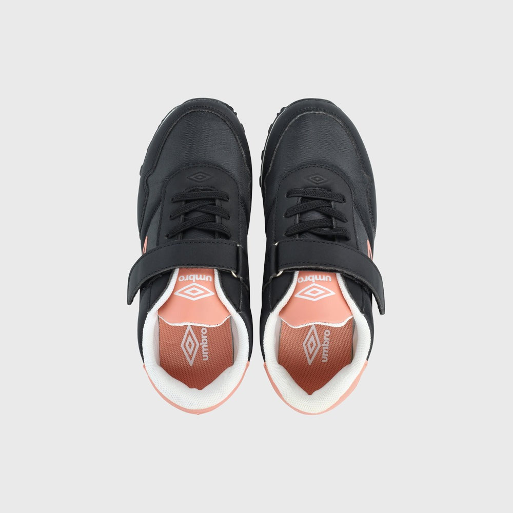 Umbro Girls Nuria Sneaker Black/Pink _ 180411 _ Black