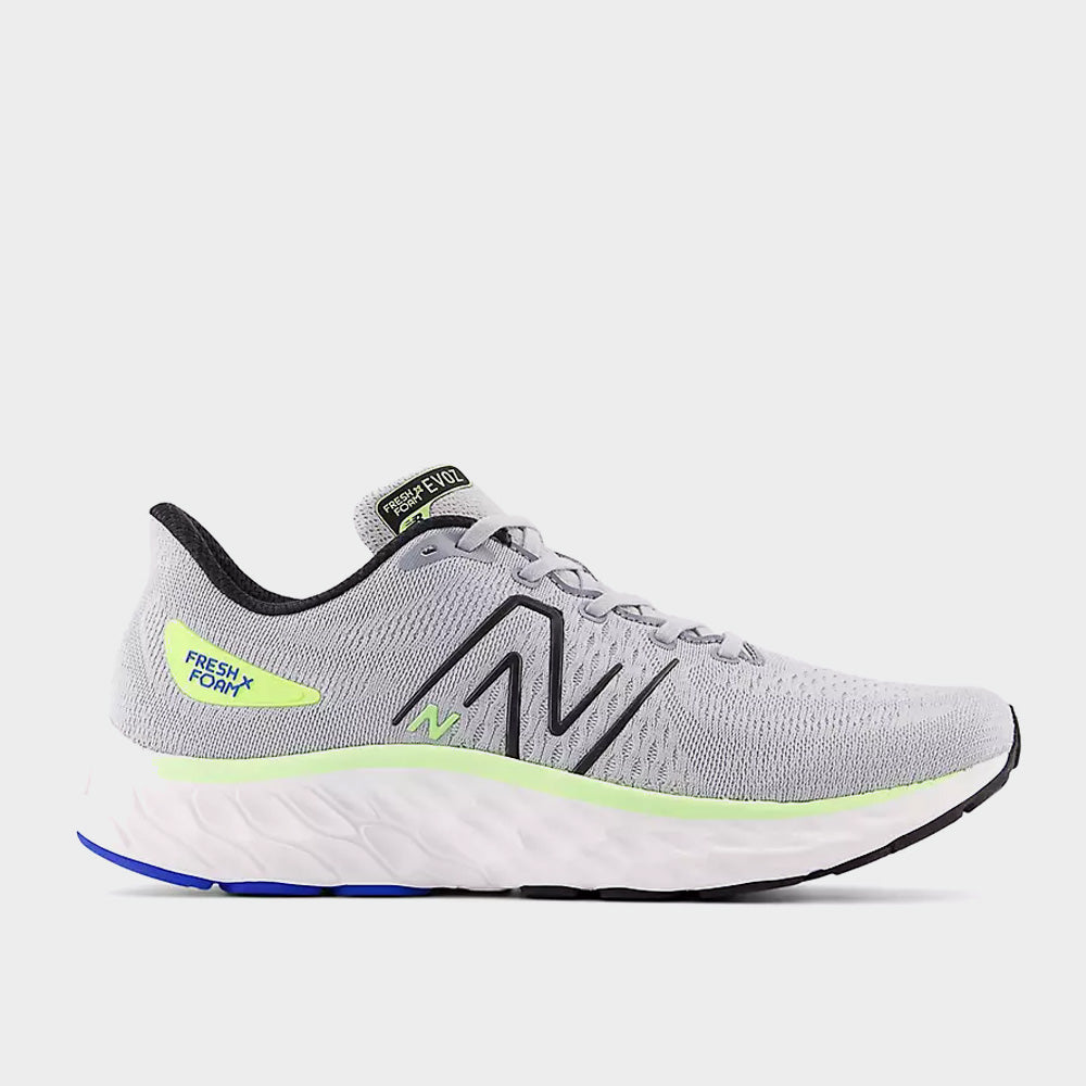 New Balance Mens Fresh Foam X Evoz V3 Performance Running Grey Multi 