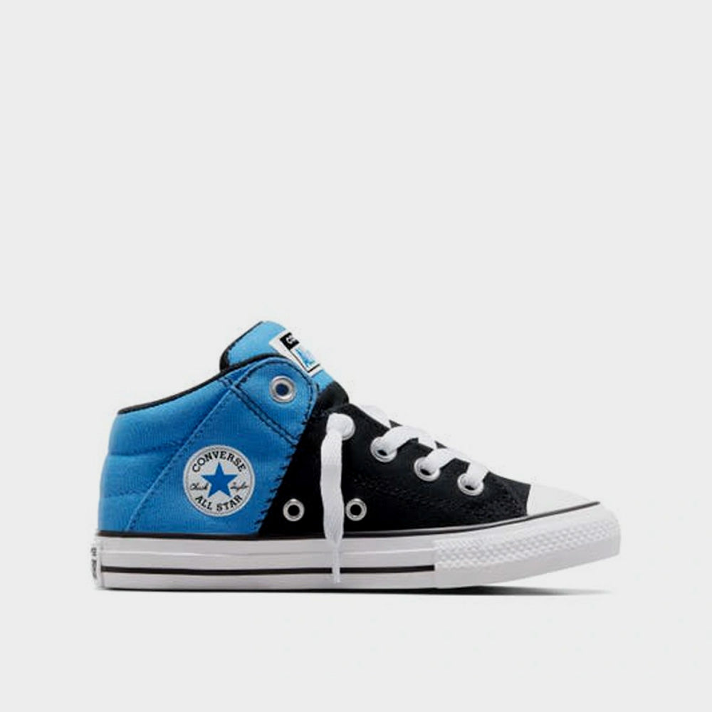 Converse mid blue on sale