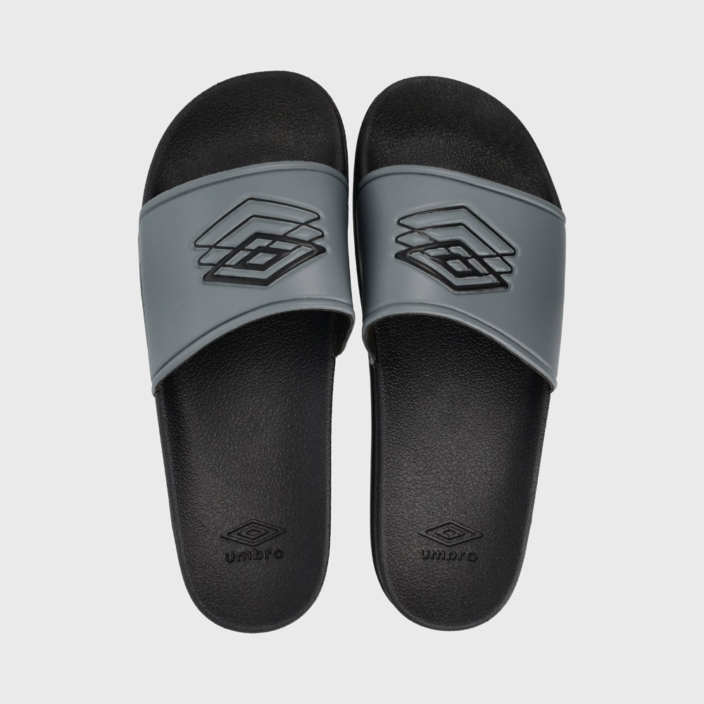 Mens Multi Diamond Umbro Slide 181181 Grey