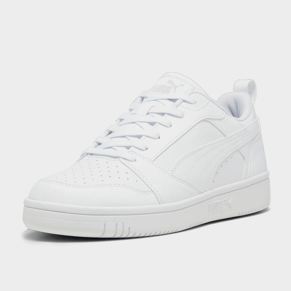 Puma Mens Rebound V6 Low Sneaker White/white _ 181373 _ White