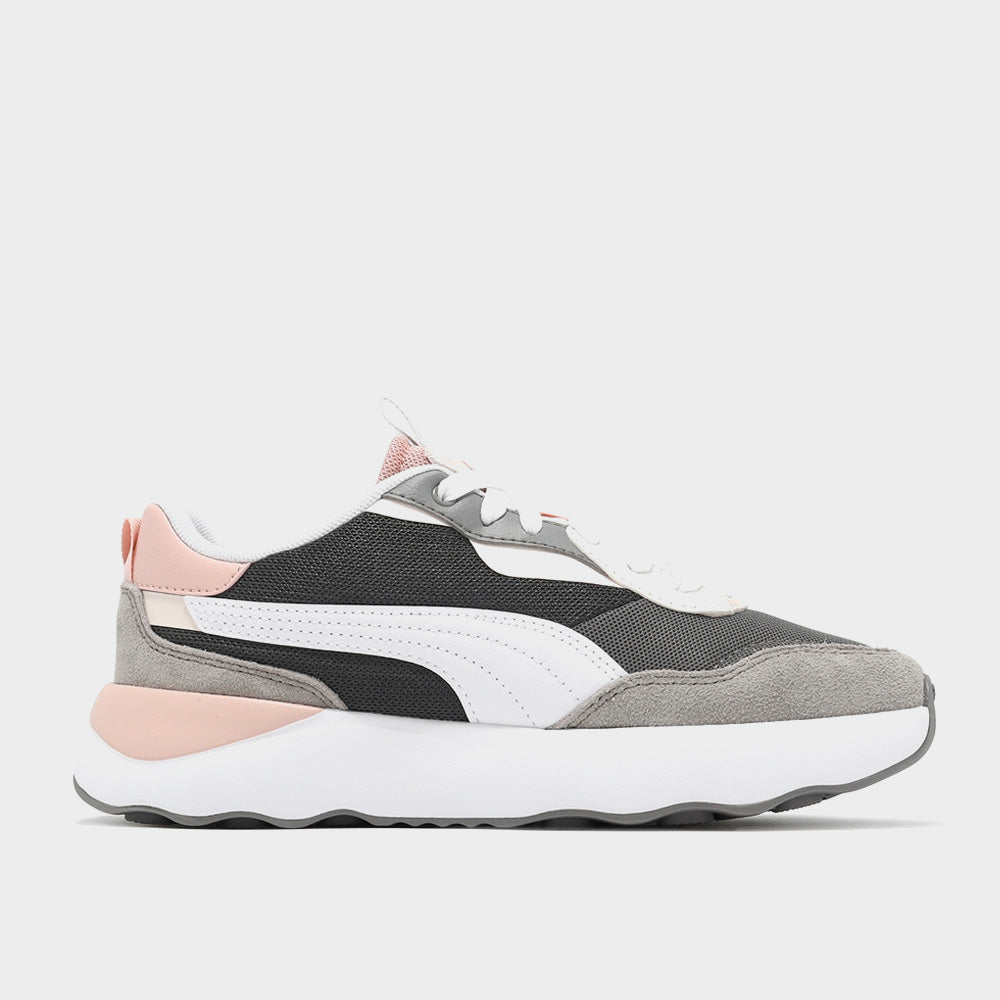 Puma Women's Runtamed Platform Sneaker Grey/white/pink _ 181400 _ Grey