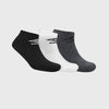 Umbro 3 Pack Anklet Sock Black
