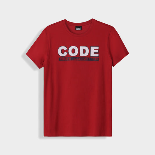 Code Mens Thaw Tee Red/Multi _ 181591 _ Red