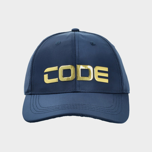 Code Unisex Basic Branded Peak Cap Navy/Multi _ 181693 _ Navy