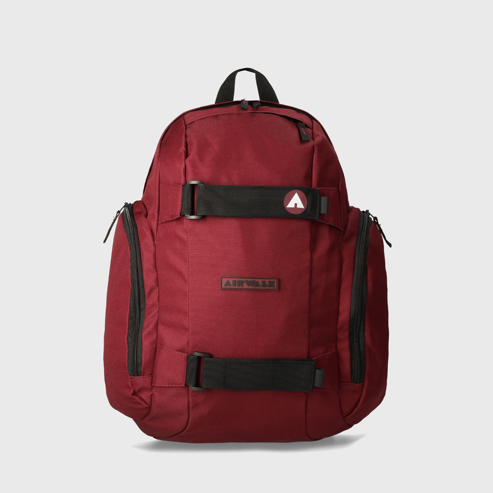 Airwalk Unisex Ny Skate Backpack Red/Black _ 181758 _ Red