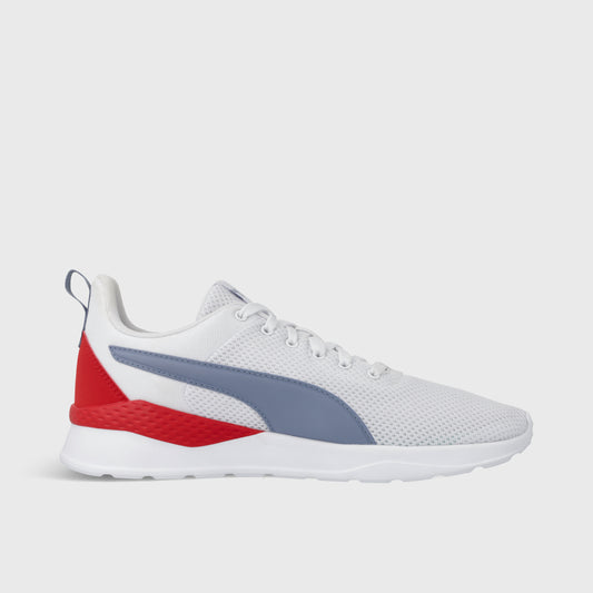 Puma Mens Anzarun Lite Sneaker White/grey/red _ 181793 _ White