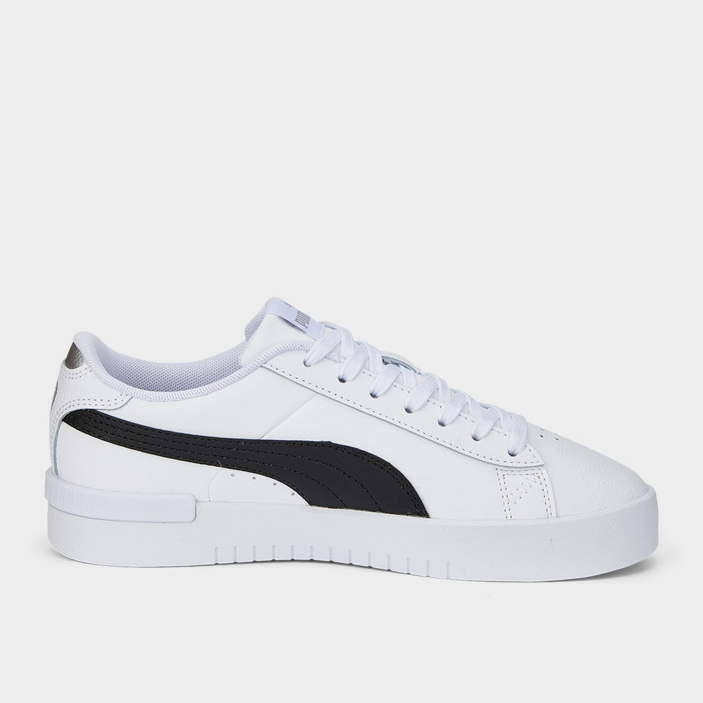 Puma Women s Jada Renew Sneaker White black 182214 White Tekkie Town