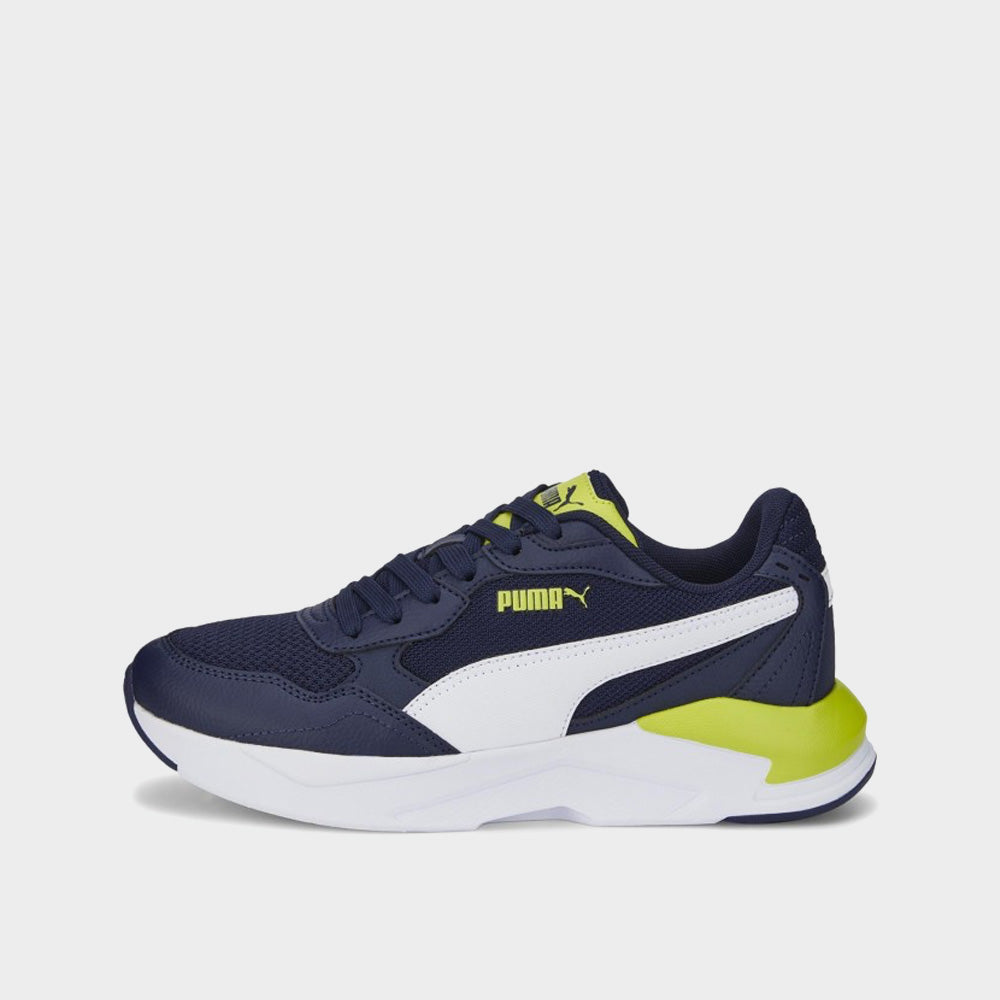 Puma Youth X-Ray Speed Lite Jr Sneaker Navy/white/green _ 182227 _ Navy