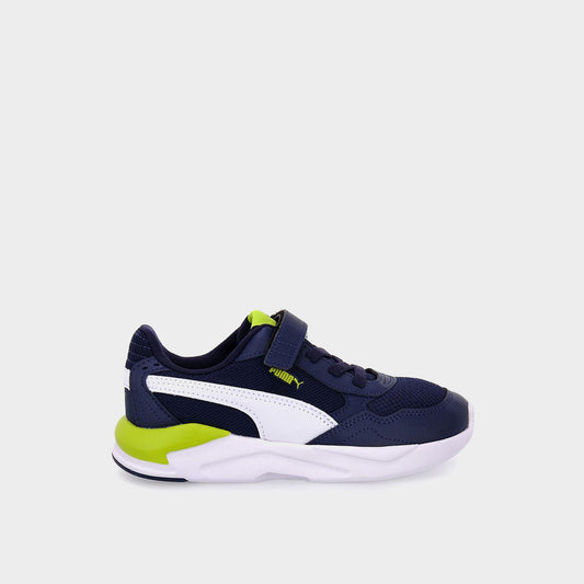 Puma Kids X-Ray Speed Lite  Sneaker Navy/white/green _ 182231 _ Navy