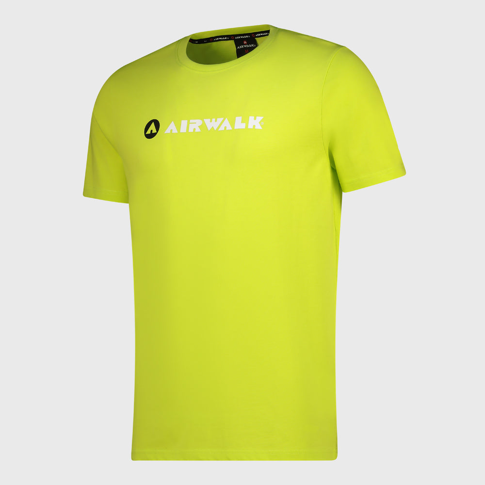 Airwalk Mens Manual Tee Green/Multi _ 182367 _ Green