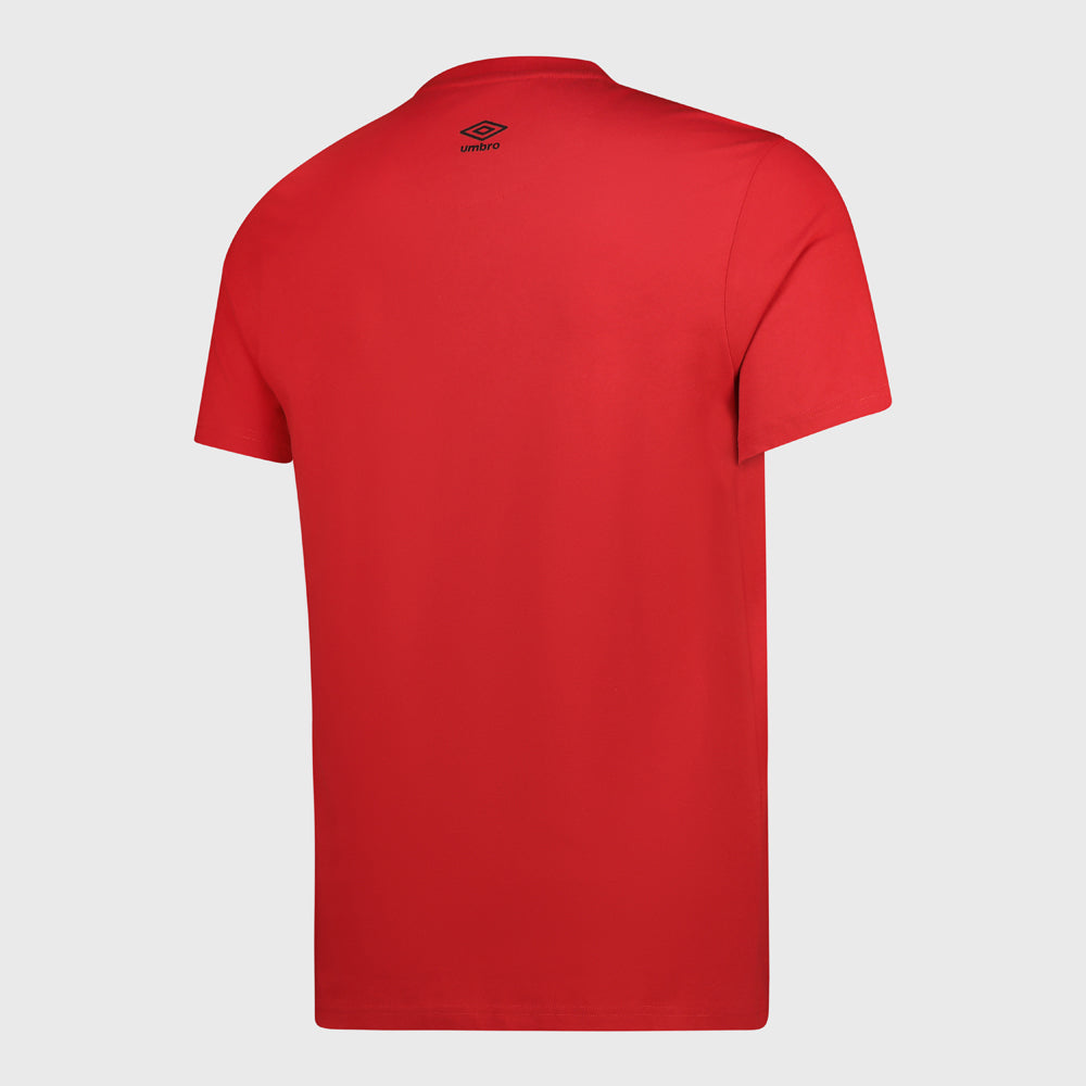 Umbro Mens Peterson Tee Red/Multi _ 182445 _ Red