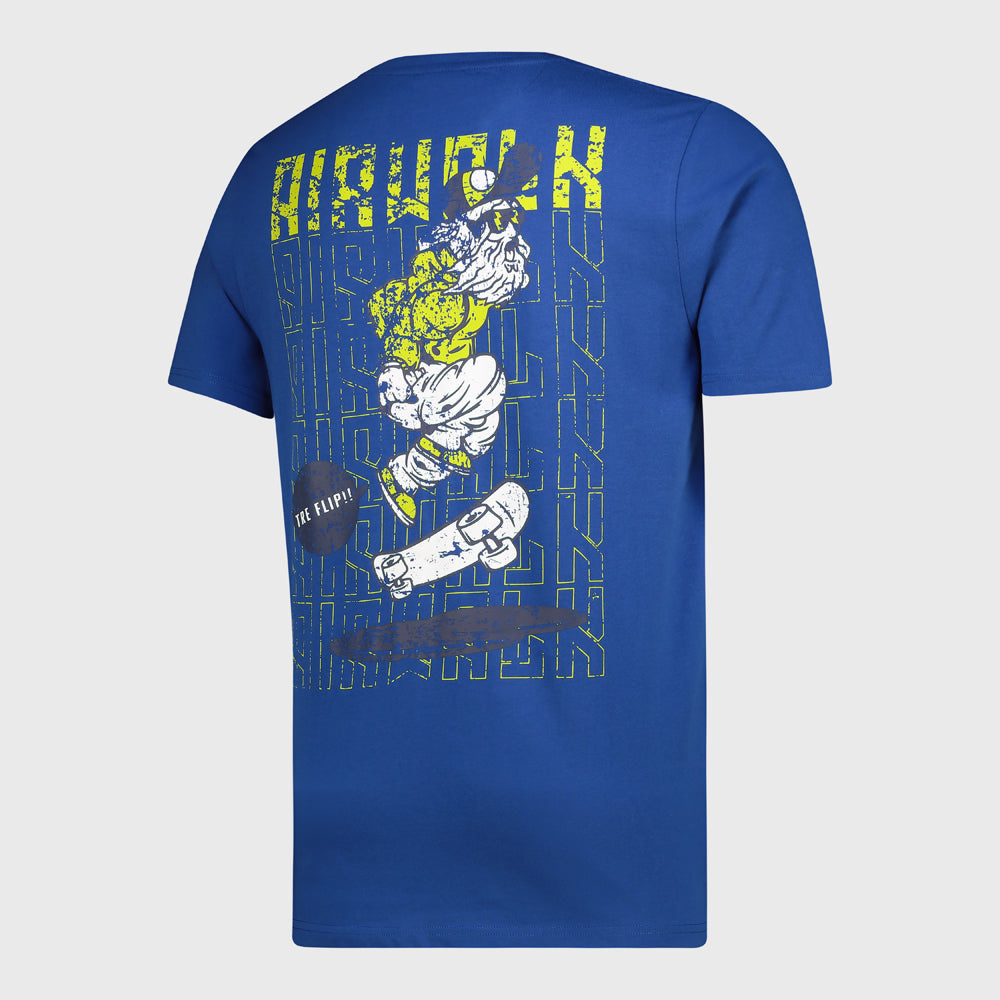 Airwalk Mens Kenny Tee Blue/Multi _ 182492 _ Blue