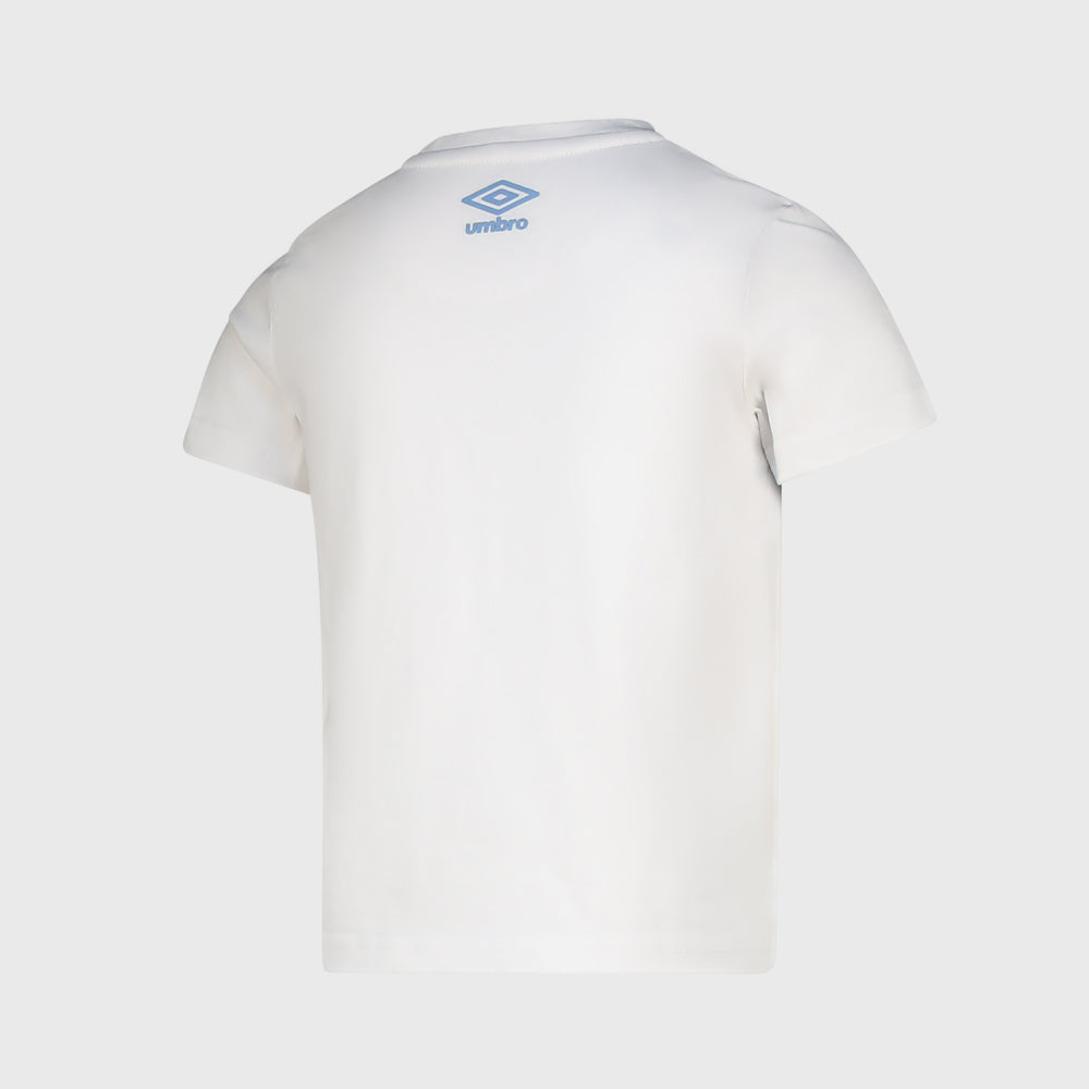 Umbro Kids Graeme Tee White/Blue _ 182505 _ Blue