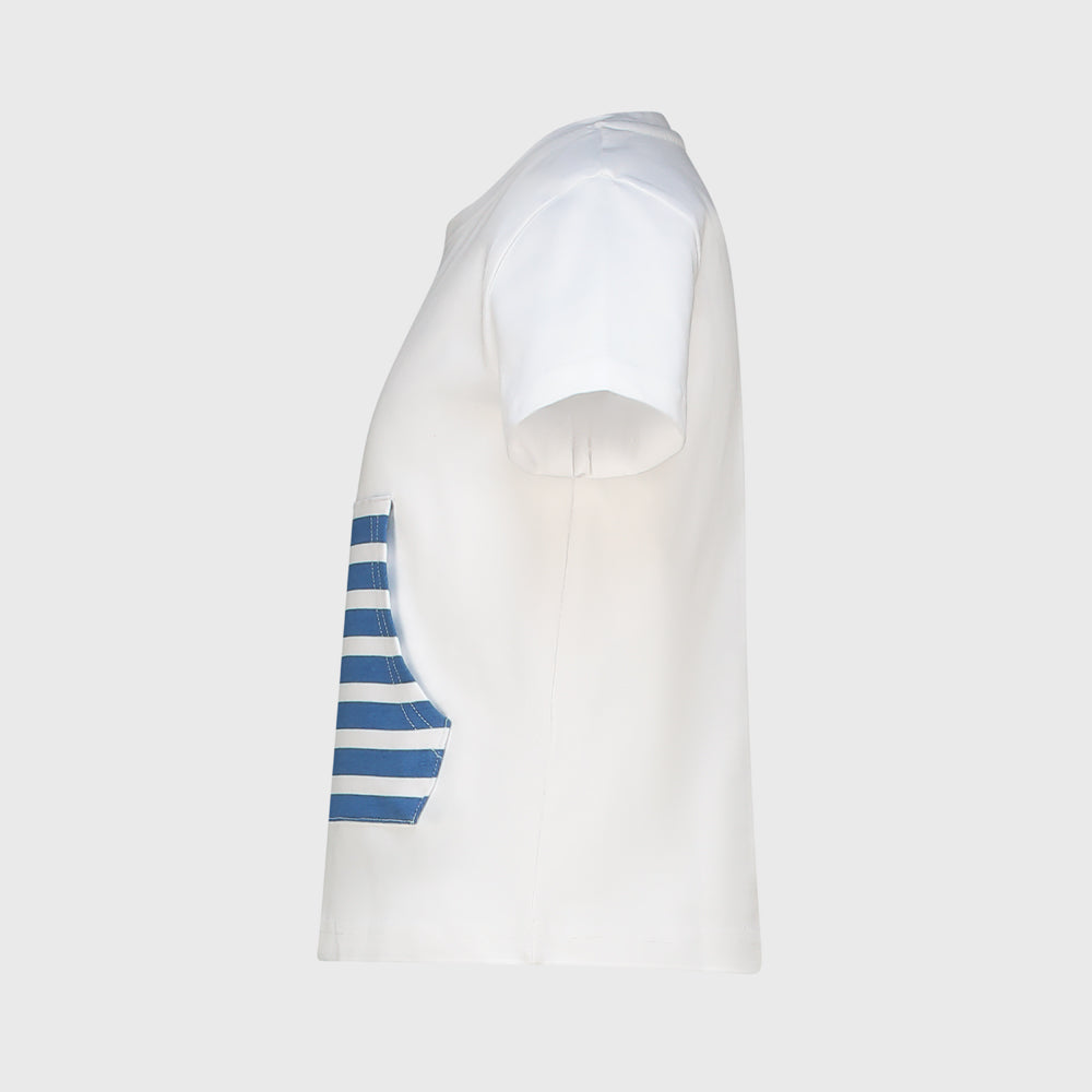 Umbro Kids Graeme Tee White/Blue _ 182505 _ Blue