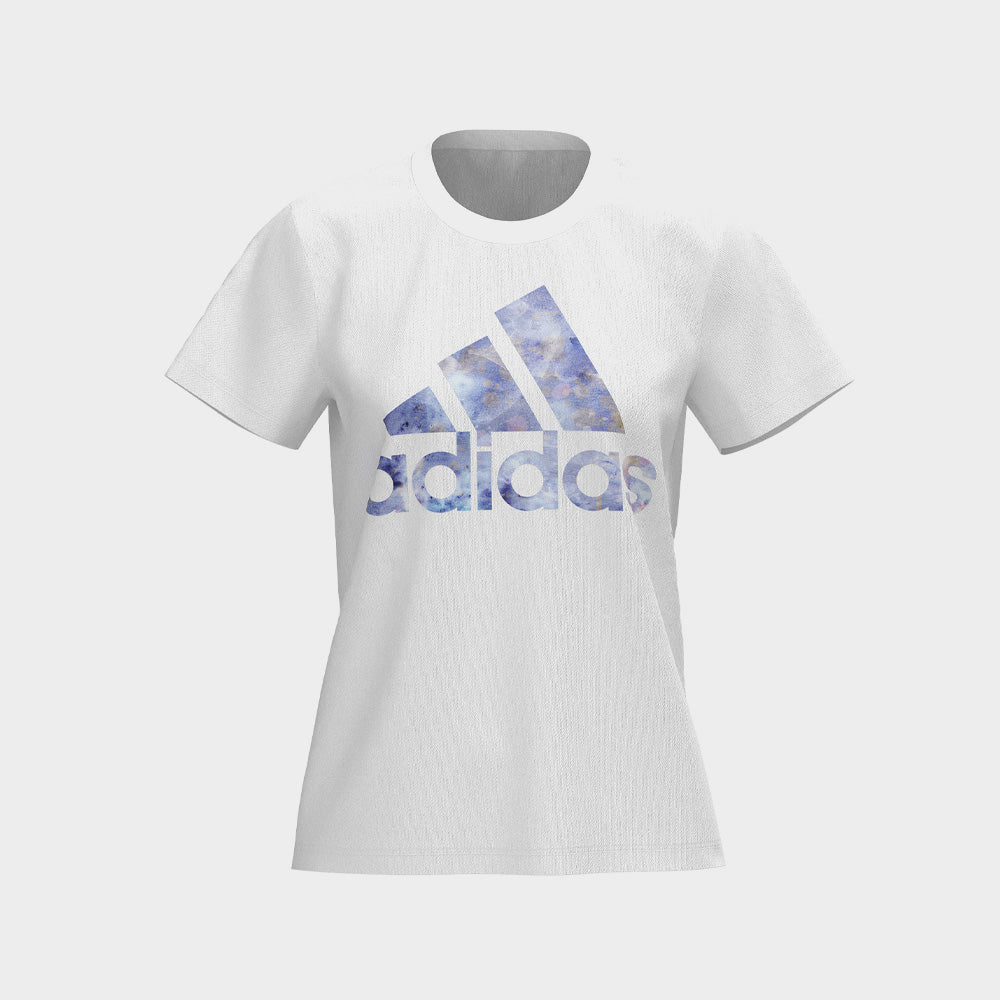 Adidas logo tee womens online