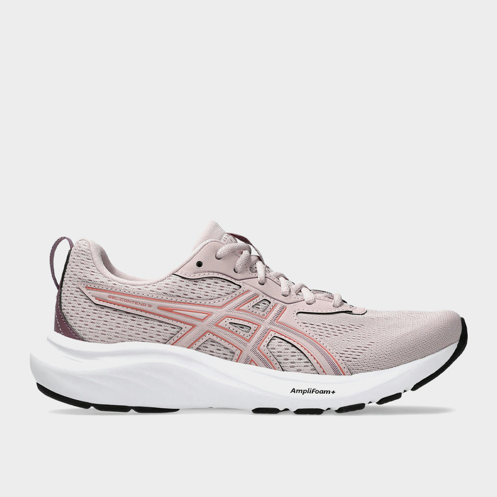 Asics Womens GeL Contend 9 Running Grey pink 182769 Grey Tekkie Town