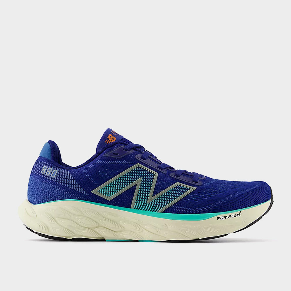 New Balance Men s M880a14 Performance Running white Blue Shoes