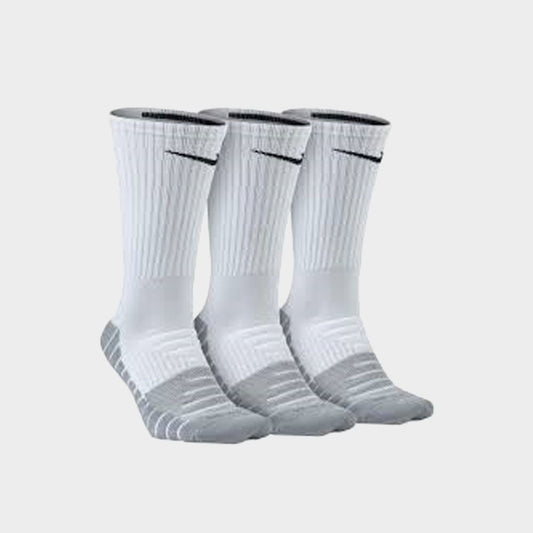 Nike Unisex Everyday Max Cushioned 3pk Crew Socks White/Multi _ 182814 _ White