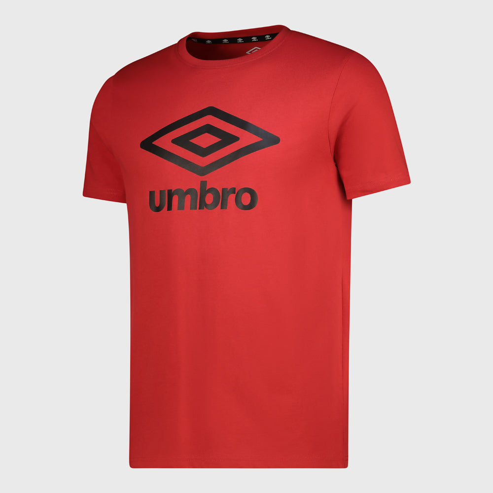 Umbro Mens Henderson Tee Red/Black _ 182983 _ Red