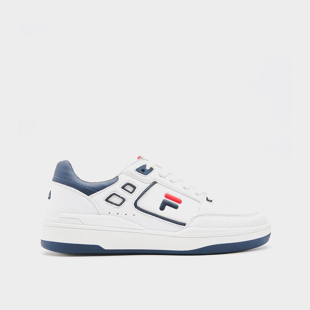 Fila Mens Owen Sneaker White blue 182984 White Tekkie Town