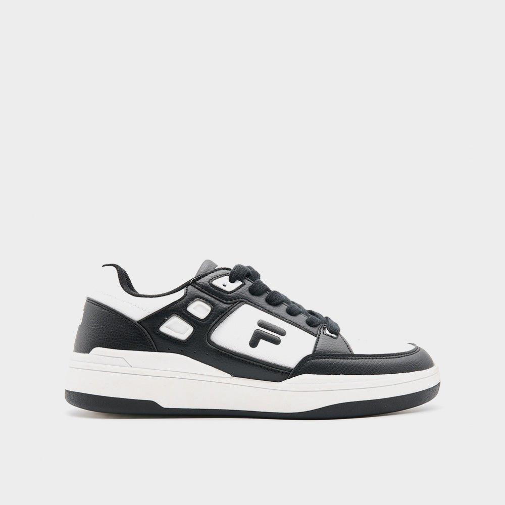 Fila Mens Owen Sneaker Black white 182985 Black Tekkie Town