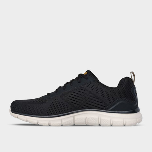 Skechers Mens Track Sneakers Black