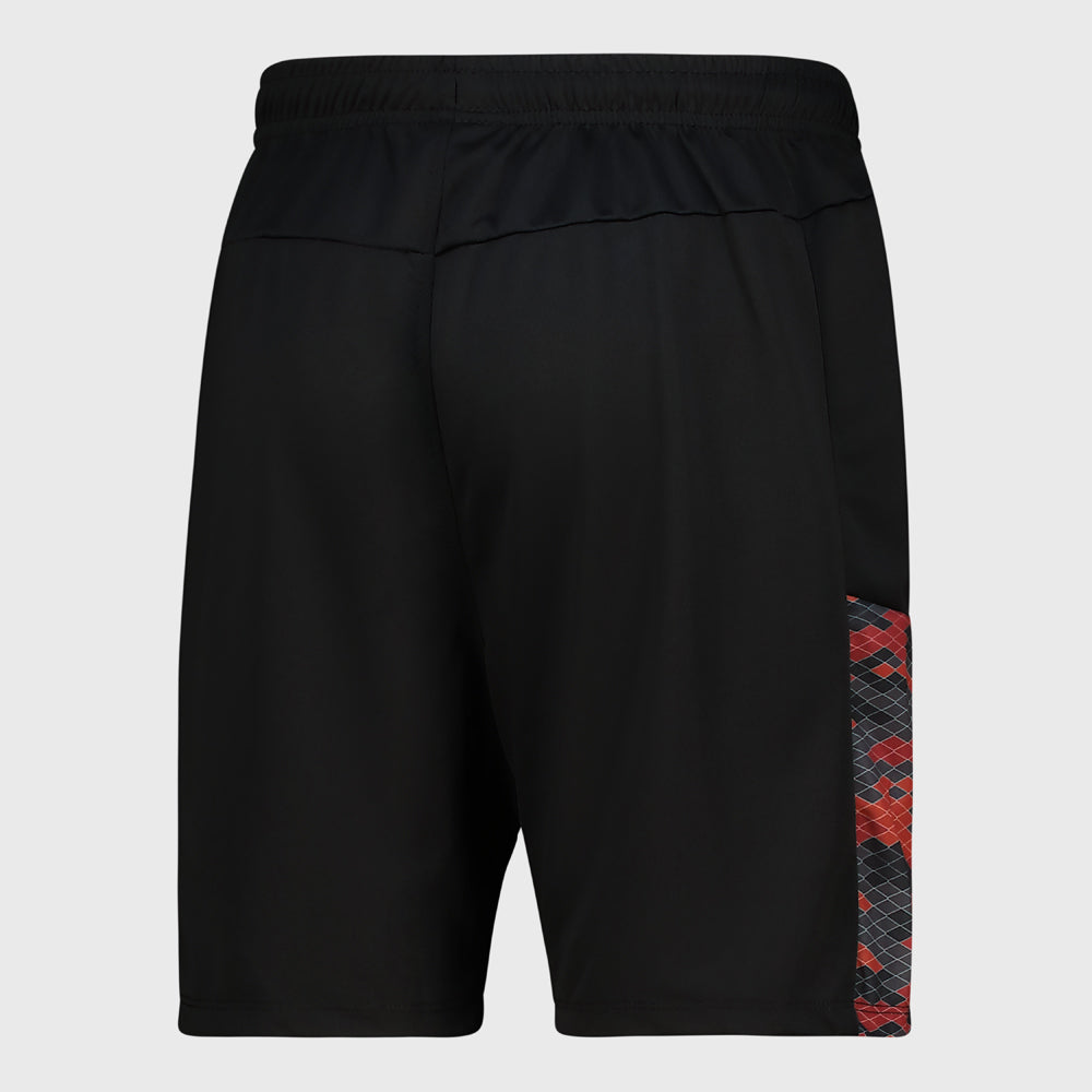 Umbro Mens Pro Training Active Short Black/Red _ 183396 _ Black
