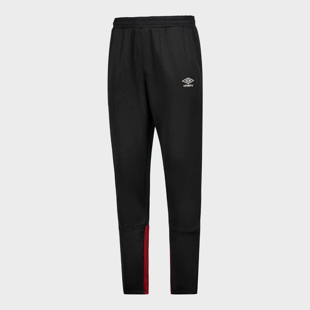 Umbro Mens Pro Training Se Poly Pant Black/Red _ 183397 _ Black