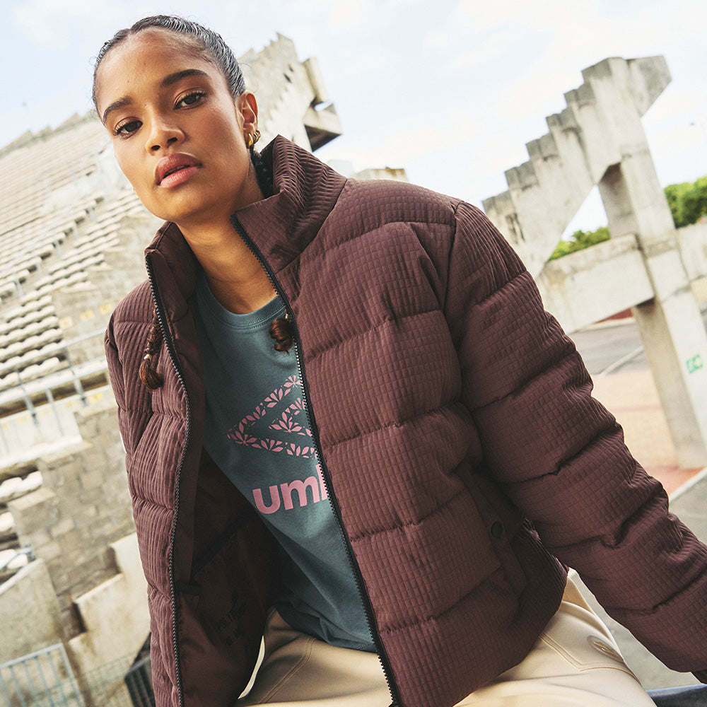 Umbro Womens Braille Jacket Brown _ 183421 _ Brown