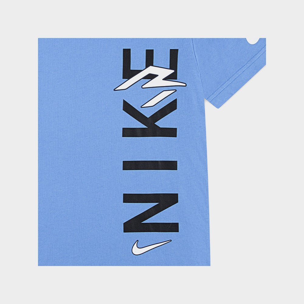 Nike Youth Rwb Vertical Wordmark Tee Blue/Black _ 184428 _ Blue