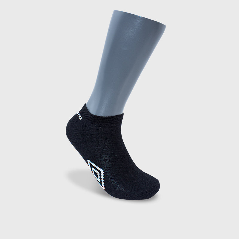 Umbro 3 Pack Ankle Socks Black