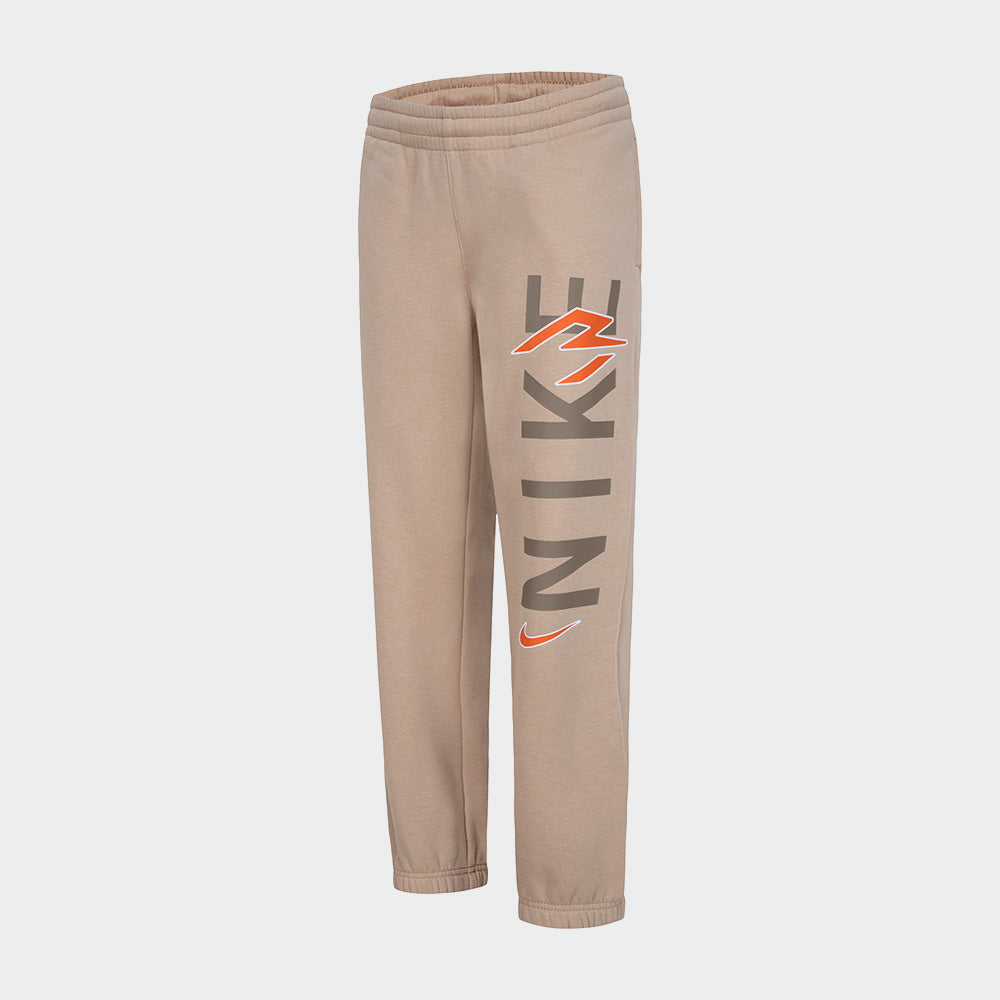Nike Youth Vertical Wordmark Jogger Beige