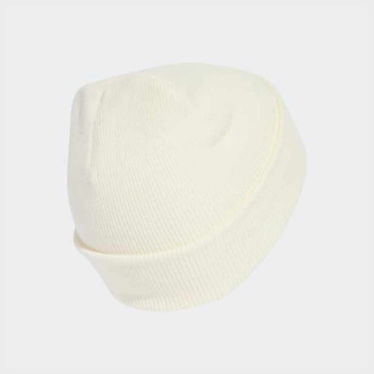 Adidas New Logo Cuff Beanie Beige
