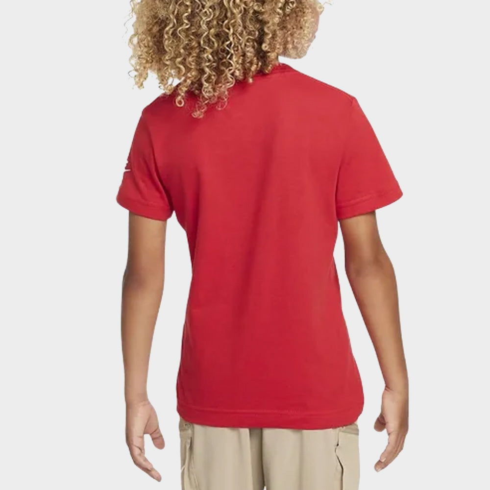 Nike Kids Futura Evergreen Tee Red