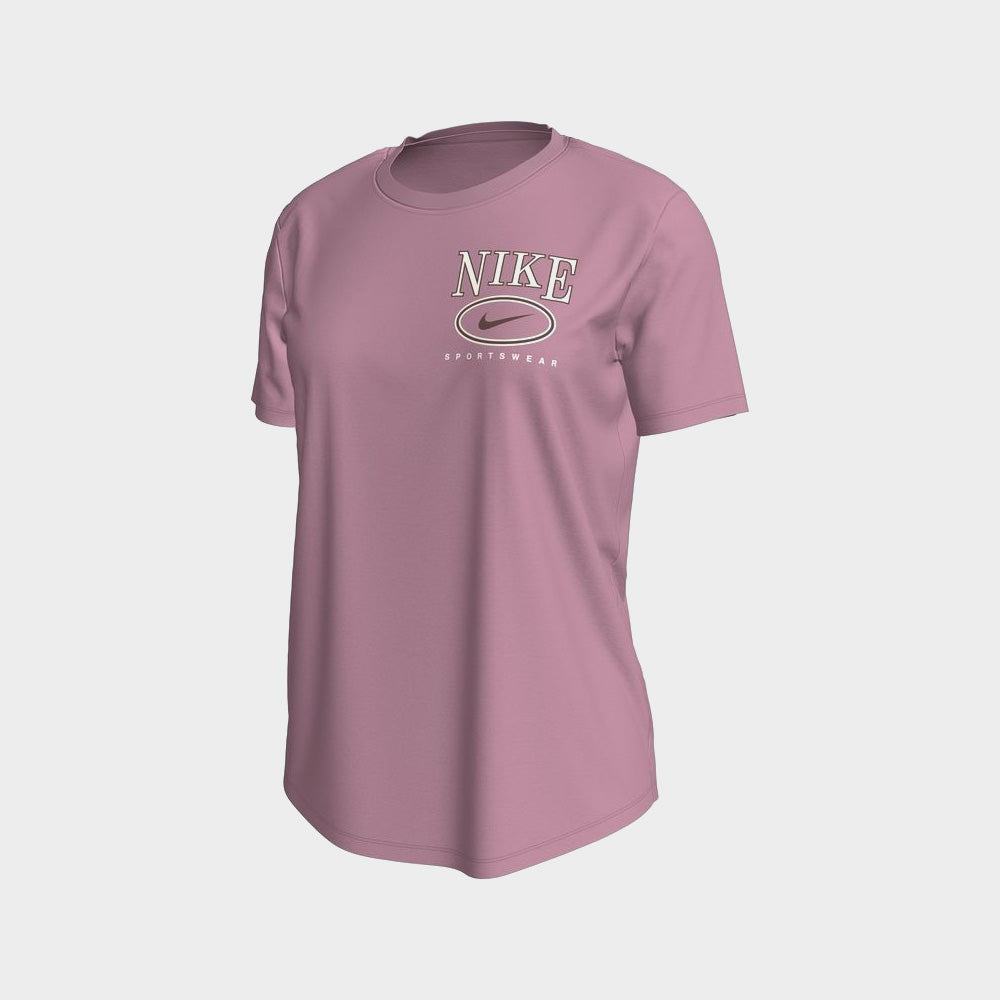 Nike Womens Sportswear Club Essentials Tee Pink