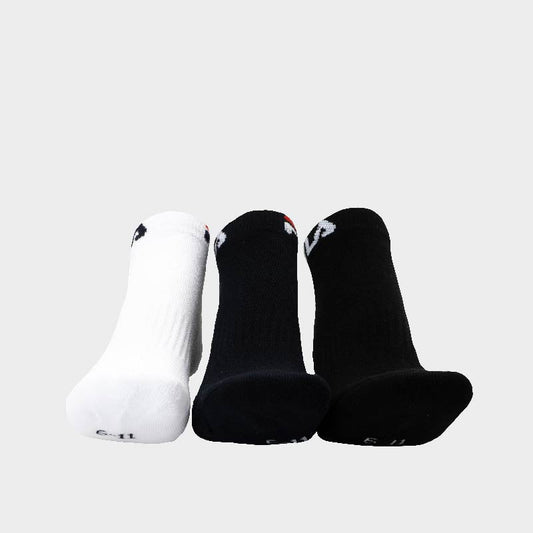 FILA 3 Pack Anklet Stallone Socks GREY